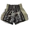 Fluory Eternity Snake Retro Muay Thai Shorts Grey -Boxing Store Fluory Eternity Snake Retro Muay Thai Shorts Grey