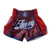 Fluory Eternity Snake Retro Muay Thai Shorts Red -Boxing Store Fluory Eternity Snake Retro Muay Thai Shorts Red