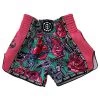 Fluory Eternity Tattoo Retro Muay Thai Shorts Pink -Boxing Store Fluory Eternity Tattoo Retro Muay Thai Shorts Pink