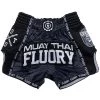 Fluory Savage Retro Muay Thai Shorts -Boxing Store Fluory Savage Retro Muay Thai Shorts