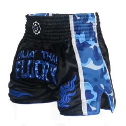 Fluory Eternity Camo Retro Muay Thai Shorts Blue 6 Fluory Eternity Camo Retro Muay Thai Shorts Blue -Boxing Store FluoryEternityCamoRetroMuayThaiShortsBlue1