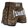 Fluory Leopard Print Retro Muay Thai Shorts -Boxing Store FluoryRetroLeopardPrintMuayThaiShorts33