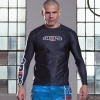 Grips GT04 Long Sleeve Rashguard Black -Boxing Store Grips ls rashie