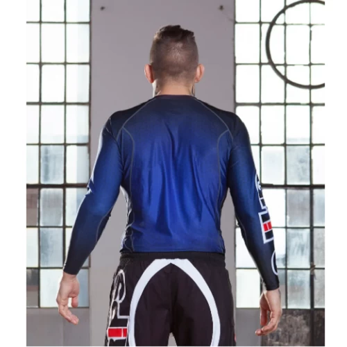 Grips GT04 Long Sleeve Rashguard Blue 4 Grips GT04 Long Sleeve Rashguard Blue - Image 2