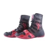 Kangrui Pro High Top Boxing Shoes Black