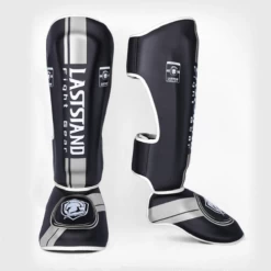 Laststand Fight Gear Shinguards -Boxing Store LastStandShinguardsSilver