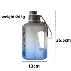 Motion 2.46L Water Bottle Large Capacity Kettle With Straw -Boxing Store Motion2.46LWaterBottleLargeCapacityKettlewithStraw1