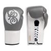 Powrbox Pinnacle Lace Up Boxing Gloves - Smoke Cloud 2 Powrbox Pinnacle Lace Up Boxing Gloves - Smoke Cloud -Boxing Store PinnacleLace upGlove SmokeCloud GreyWhite