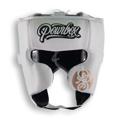 Powrbox Premium Headguard - White 3 Powrbox Premium Headguard - White