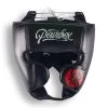 Powrbox Premium Headguard - Black -Boxing Store PowrboxPremiumHeadguard Black FRONT