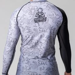 Humble Rose Kill Long Sleeve Rashguard -Boxing Store RoseKillbackview500x500x72px