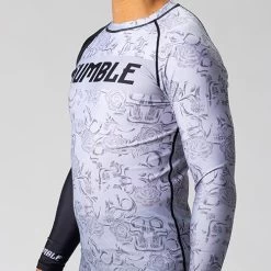 Humble Rose Kill Long Sleeve Rashguard -Boxing Store RoseKillsideview2500x500x72px