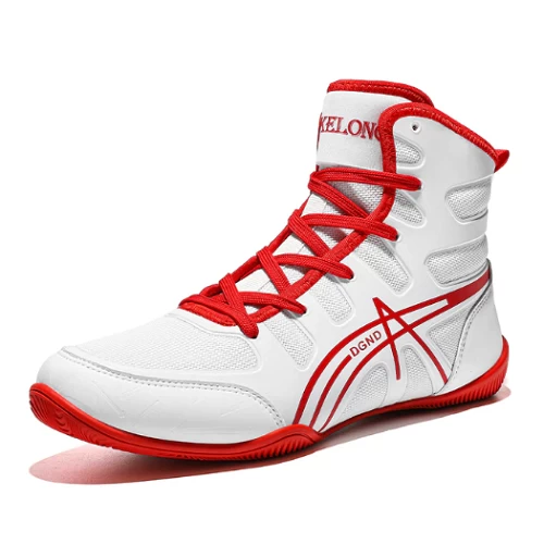 Saikelong DGND Boxing Shoes White 3 Saikelong DGND Boxing Shoes White