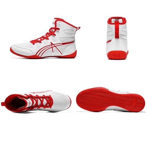 Saikelong DGND Boxing Shoes White 4 Saikelong DGND Boxing Shoes White - Image 2