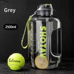 Shotay Tritan Large Capacity Water Bottles With Straw -Boxing Store ShotayLargeCapacityWaterBottleswithStraw2500ml