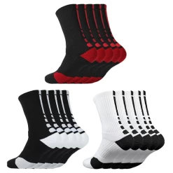 Super Elite Sports Socks 5 Pack