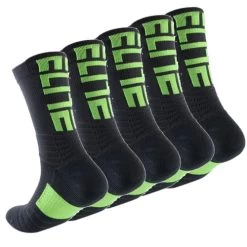 Super Elite Boxing Socks 5 Pack -Boxing Store SuperEliteSocksGrey