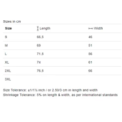 Fight Factory Bushido Range Samurai T Shirt 7 Fight Factory Bushido Range Samurai T Shirt -Boxing Store TFFEST2009TShirtSizeChart a05c719c ee40 43dd a9f8 c0bcd22b887a