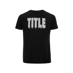 Title Boxing Iconic Block T Shirt - Black/Grey