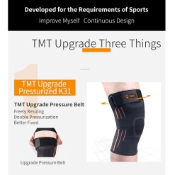 TMT 3D Knee Brace Pad -Boxing Store TMT3DKneeBracePad3