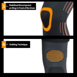 TMT 3D Knee Brace Pad -Boxing Store TMT3DKneeBracePad6