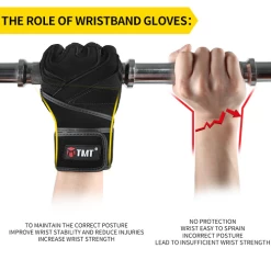 TMT Gym Strength Training Gloves -Boxing Store TMTGymGloves4