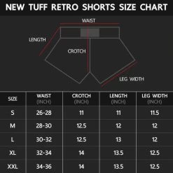 TUFF The Great Hongsa White Retro Muay Thai Shorts -Boxing Store TUF MRS201BLK 506fd22e 2889 4ba5 bc6c afd9ad860083