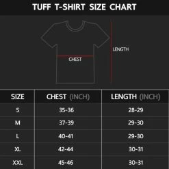 TUFF Double Tiger Muay Thai T-Shirt - White -Boxing Store TUF TS003