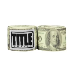 Title $100 Dollar Bill Boxing Handwraps