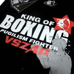 VSZAP Boxing King Of Sleeveless T Shirt -Boxing Store VSZAPBoxingKingOfSleevelessShirt1