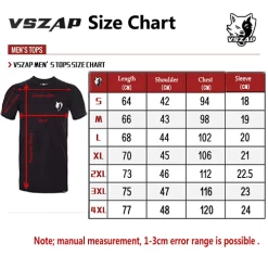 VSZAP Muay Thai Flying T Shirt -Boxing Store VSZAPMuayThaiTShirtSizeChart d2bb8718 aa3e 4196 82c2 670bec12411c