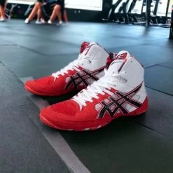 Viniatoo Champion Wrestling Shoes White -Boxing Store VinWhite2