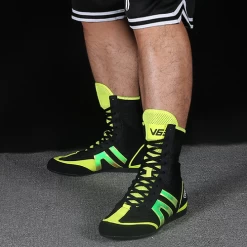 Viniatoo Breathable Boxing Shoes Black -Boxing Store ViniatooBreathableBoxingShoesBlack4