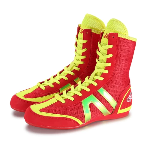 Viniatoo Breathable Boxing Shoes Red 4 Viniatoo Breathable Boxing Shoes Red - Image 2