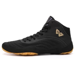 Viniatoo Professional Wrestling Shoes Black -Boxing Store ViniatooProfessionalWrestlingShoes3