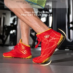 Viniatoo Professional Wrestling Shoes Red -Boxing Store ViniatooProfessionalWrestlingShoesred8