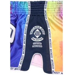 Wicked One Rainbow Muay Thai Shorts -Boxing Store WickedOneRainbowMuayThaiShorts5
