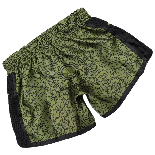 Wicked One Lion Muay Thai Shorts Khaki 5 Wicked One Lion Muay Thai Shorts Khaki - Image 3