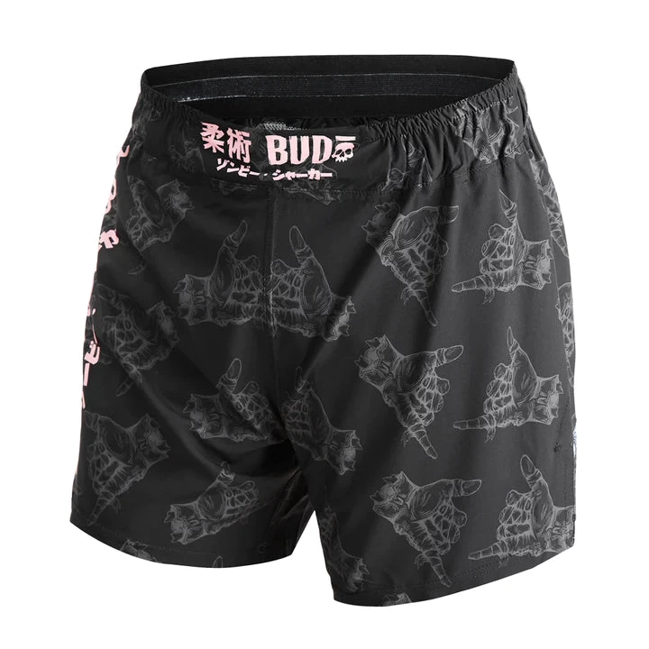 Budo Zombie Shaka 5" MMA BJJ Shorts - Ultra Light 4 Budo Zombie Shaka 5" MMA BJJ Shorts - Ultra Light - Image 2