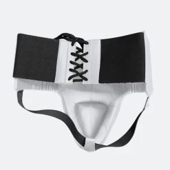 Adidas Adistar Pro Boxing Groin Guard - White -Boxing Store adiPGG01PRO adiSTAR White Black 03 648x648 1