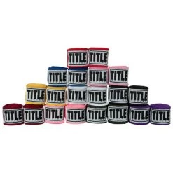 Title Semi Elastic Boxing Hand Wraps - 10 Pack