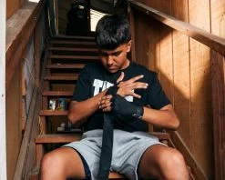 Title Semi Elastic Boxing Hand Wraps - 10 Pack -Boxing Store asahw10 3