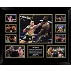 Tyson Fury Signed Photo Framed Limited Edition