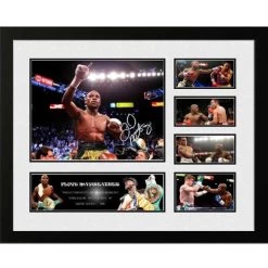 Floyd Mayweather Jr Signed Photo Framed Limited Edition