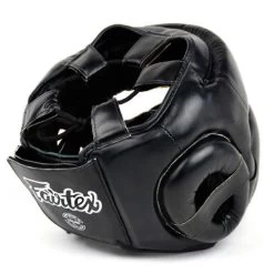 Fairtex HG13 Black Diagonal Vision Headguard -Boxing Store c 64120336 0267 47d2 b96a 30e8cff7ff6c