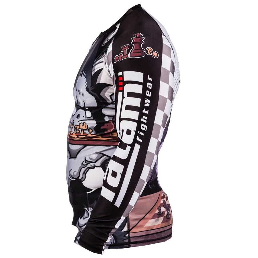 Tatami Chess Gorilla BJJ Rash Guard 6 Tatami Chess Gorilla BJJ Rash Guard - Image 4