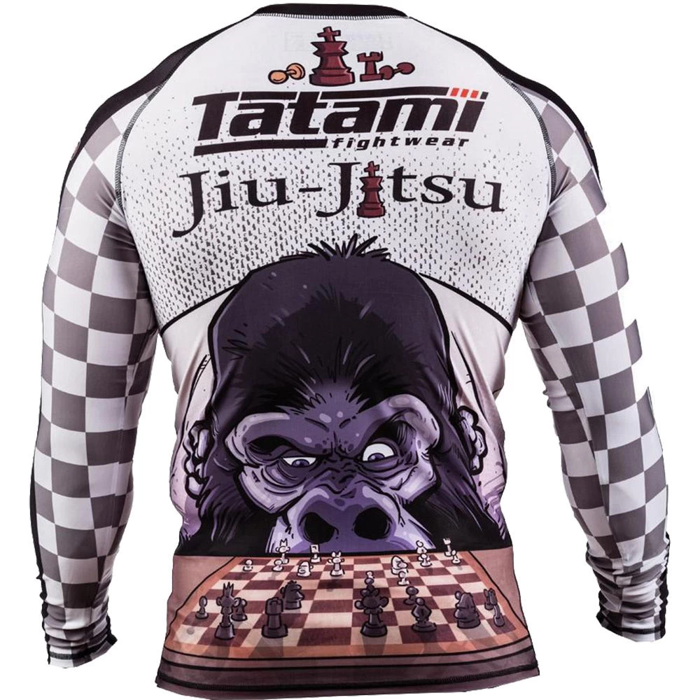 Tatami Chess Gorilla BJJ Rash Guard 5 Tatami Chess Gorilla BJJ Rash Guard - Image 3