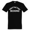 Fight Factory Trainer T Shirt - Black -Boxing Store fightfactoryboxing black