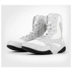Venum Contender Boxing Shoes - White/Grey