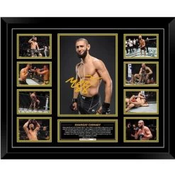 Khamzat Chimaev UFC Signed Photo Framed Limited Edition